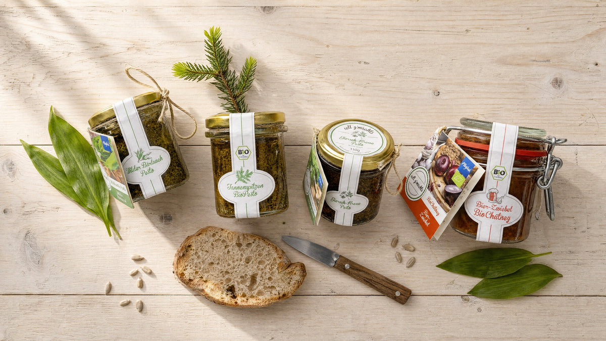 sell g'machts Pesto & Chutney kaufen – Allgäu | Leni & Hans