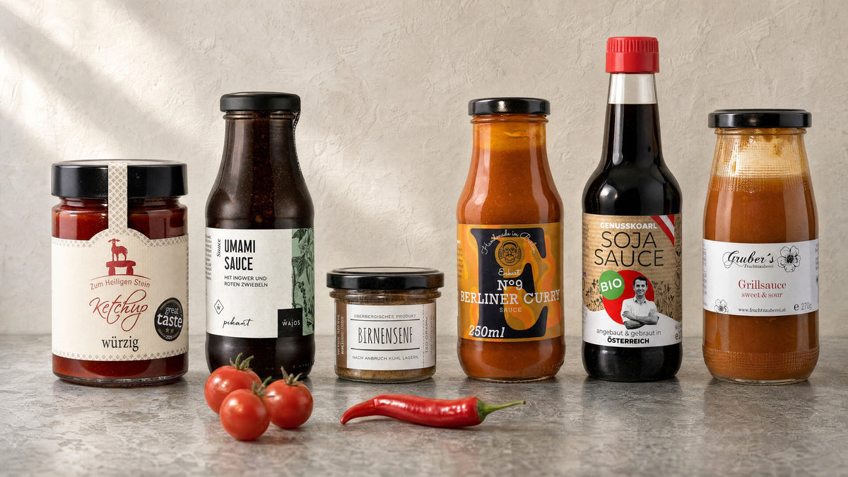 Saucen, Ketchup & Co. online kaufen | Leni & Hans