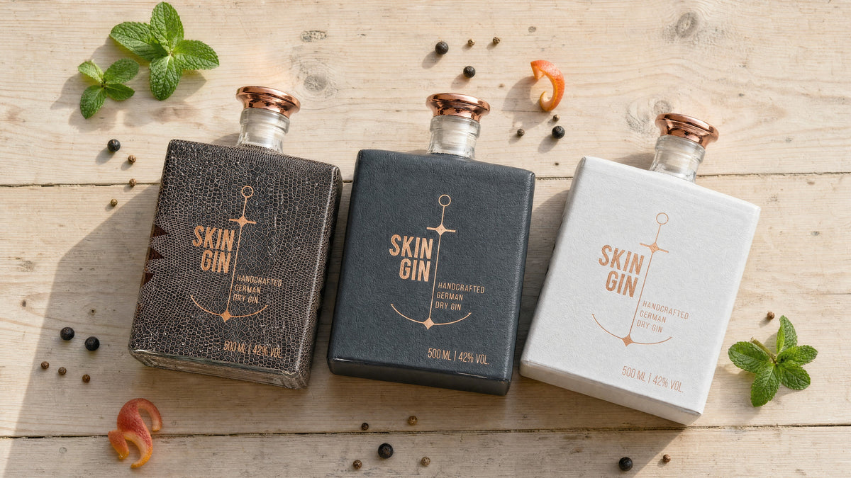 Skin Gin kaufen – Dry Gin aus Buxtehude | Leni & Hans