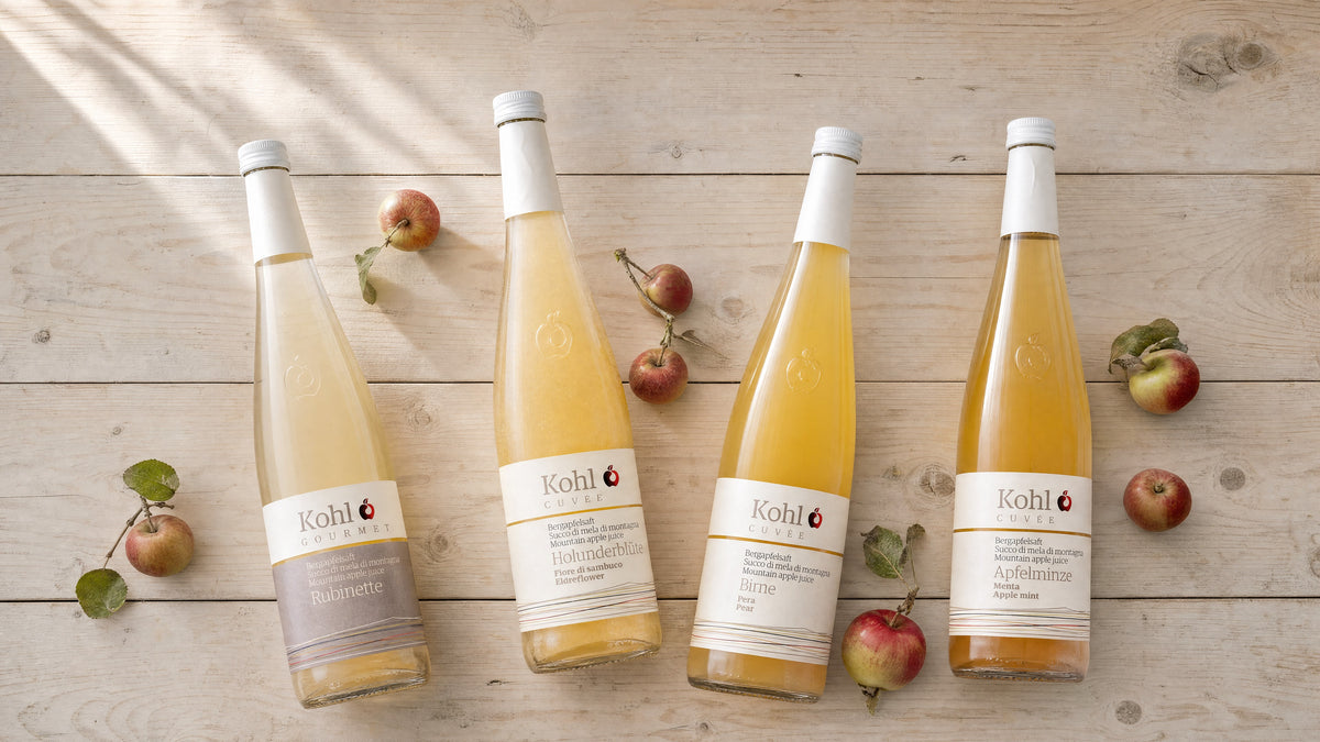 Kohl Apfelsaft – Bergapfelsaft aus Südtirol | Leni & Hans