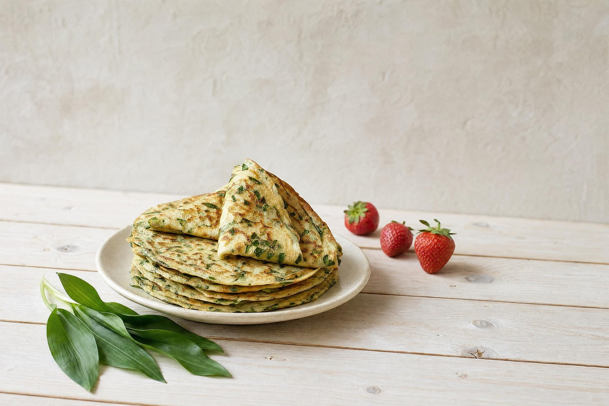 Bärlauch Pfannkuchen