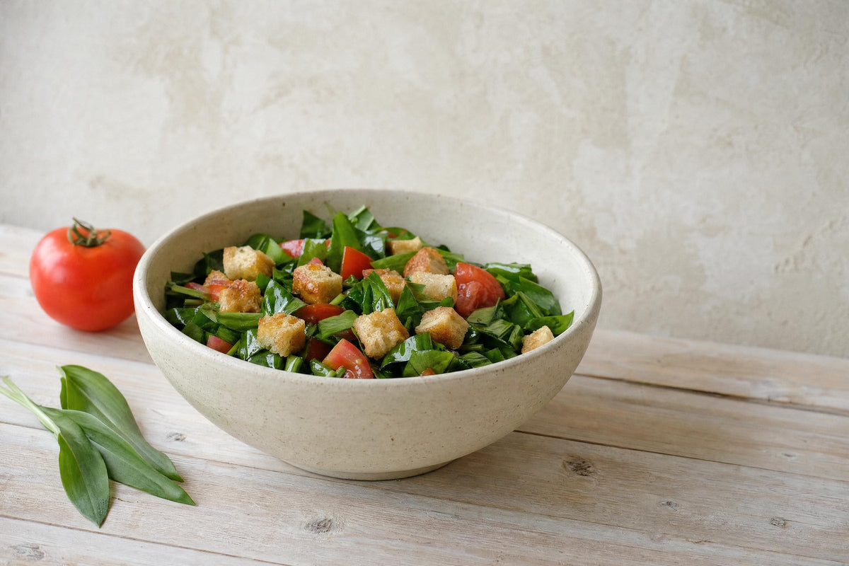 Bärlauch Salat