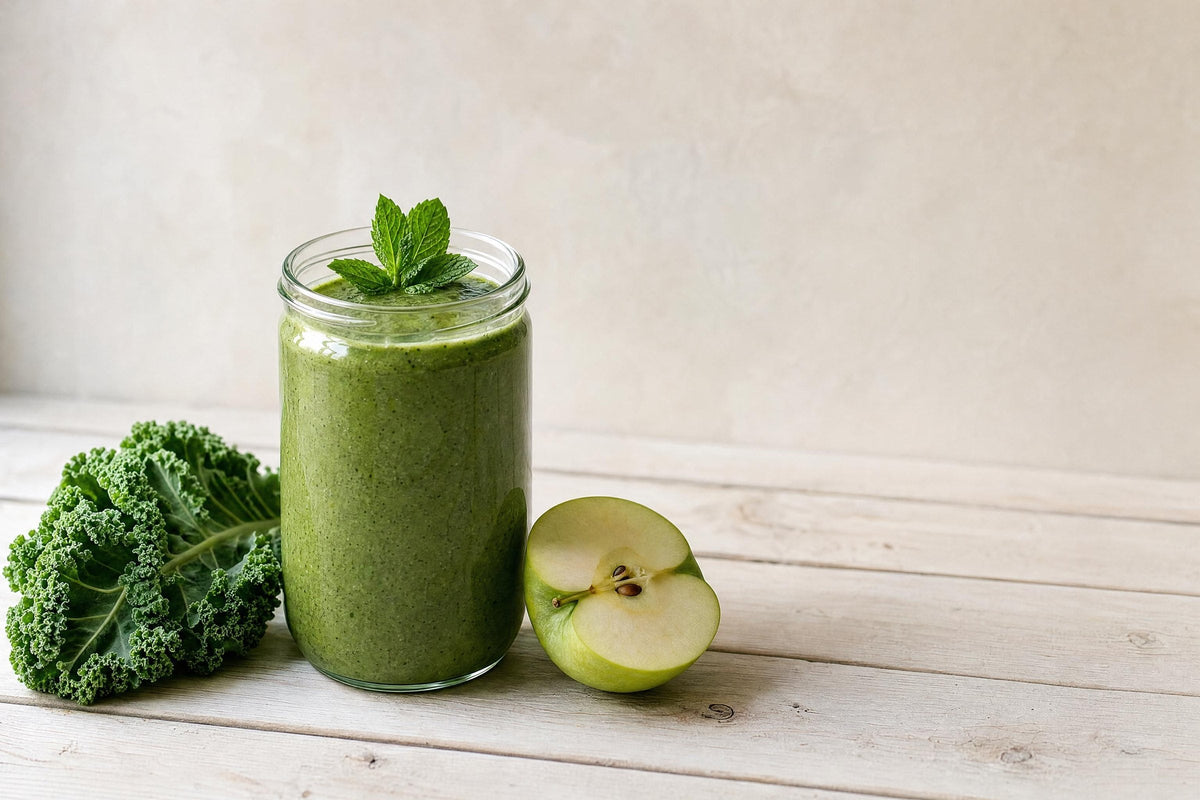 Grünkohl-Apfel-Smoothie