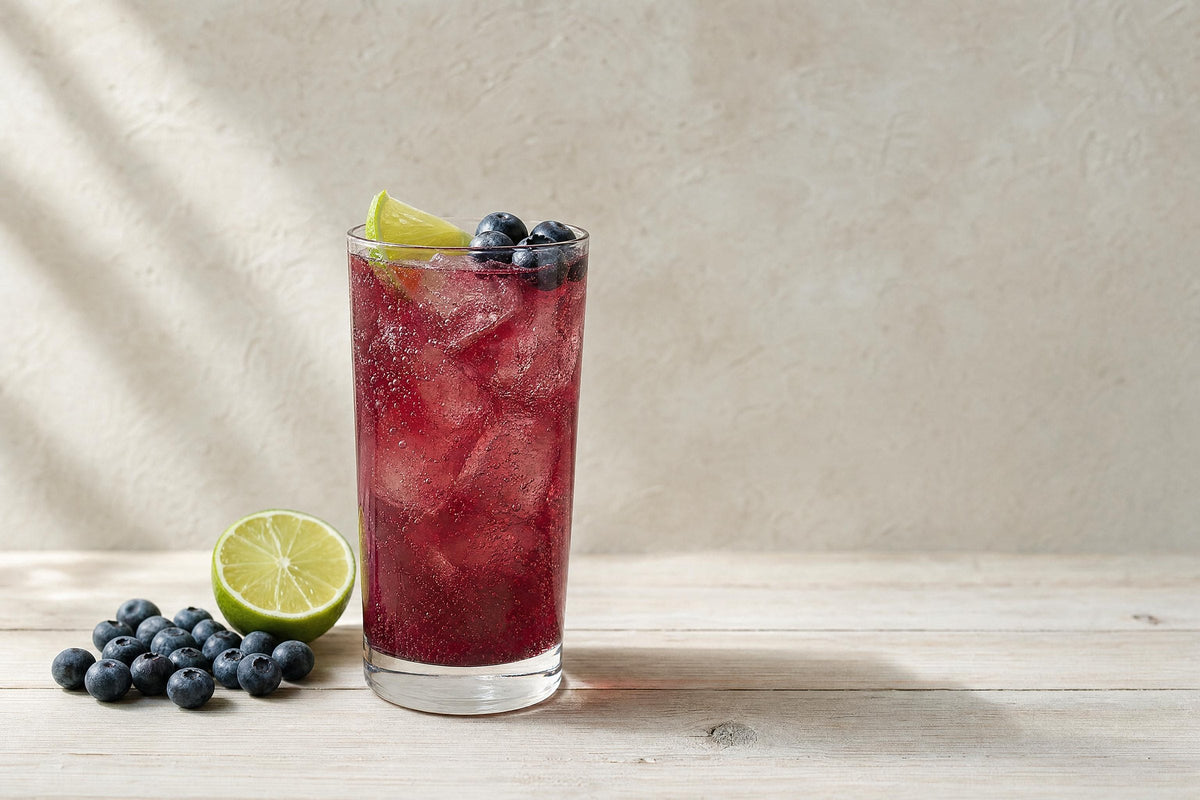 Heidelbeer Gin Mule