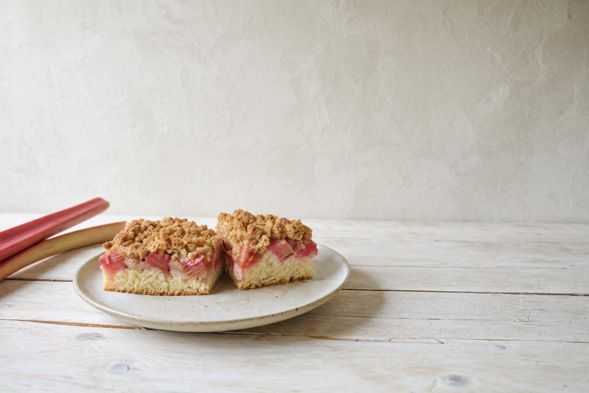 Rhabarber-Streusel-Kuchen