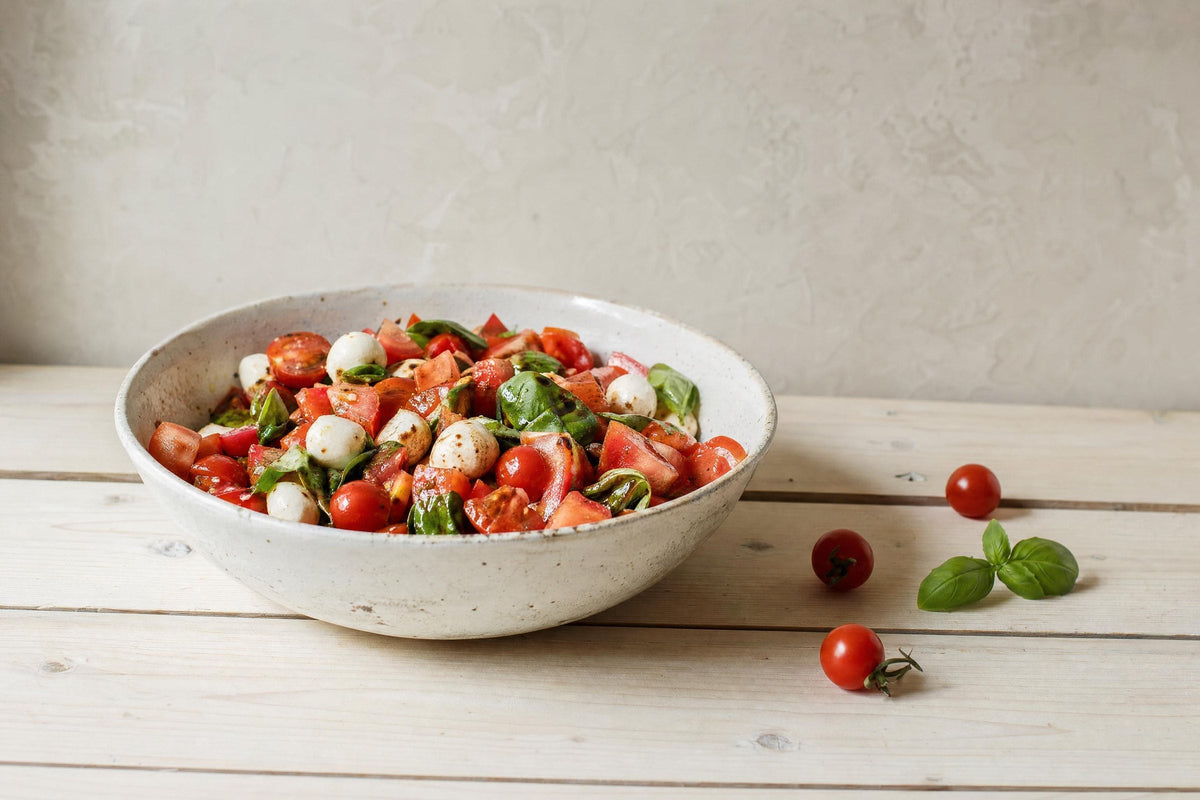 Tomaten-Salat mit Mozzarella