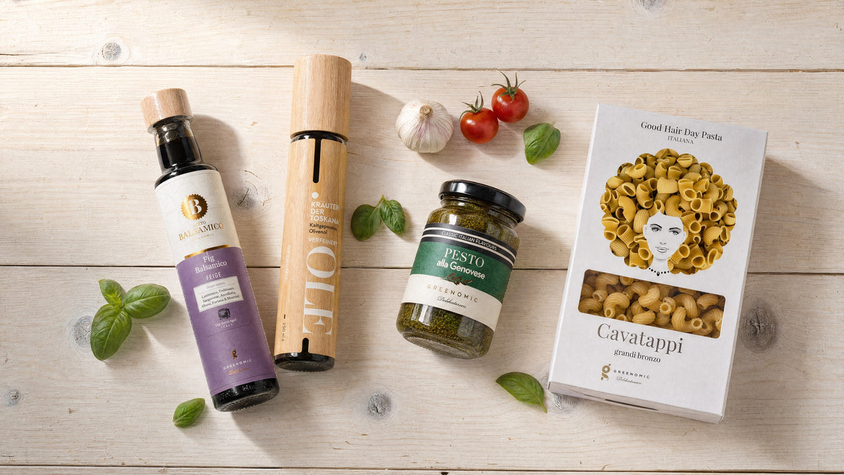 Greenomic Balsamico, Pasta & Pesto kaufen | Leni & Hans