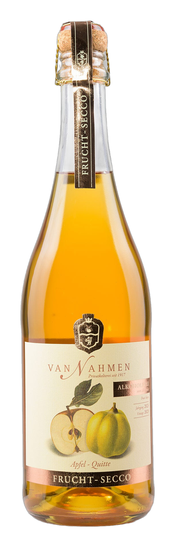 Fruchtsecco Apfel Quitte – van Nahmen