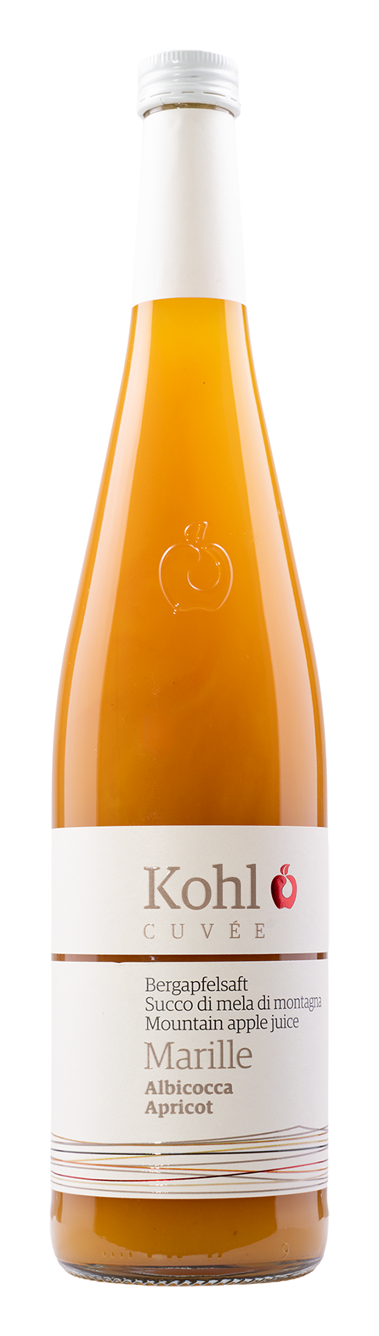 Apfelsaft mit Marille – Kohl Bergapfelsaft