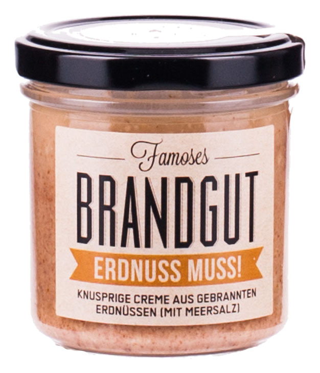 Erdnuss Muss – Brandgut Aufstriche
