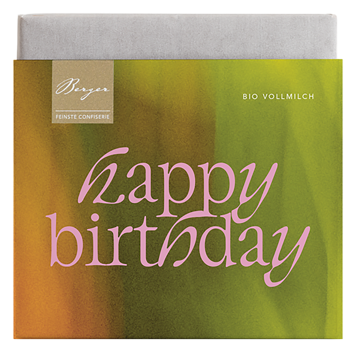 Vollmilch Happy Birthday – Berger Confiserie