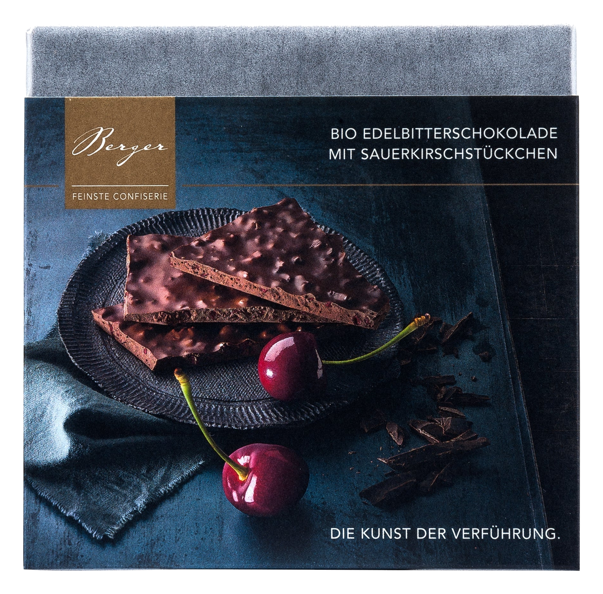 Edelbitter mit Sauerkirschstückchen – Berger Confiserie
