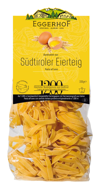 Südtiroler Eierteig Nudeln – Eggerhof Südtirol