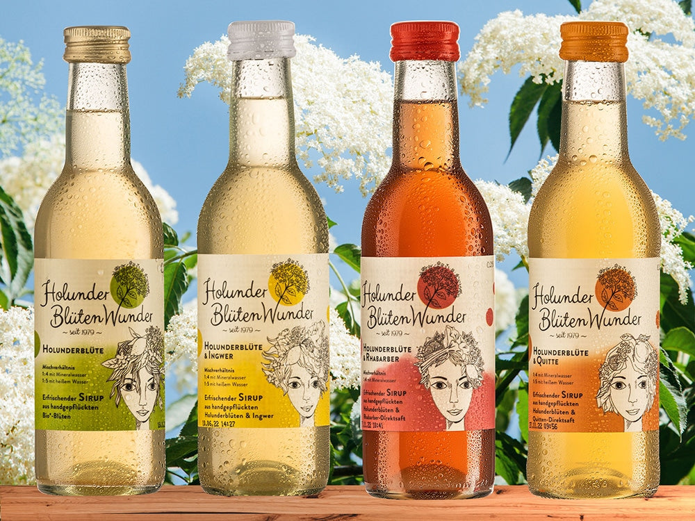 Elderflower & Rhubarb Premium Syrup