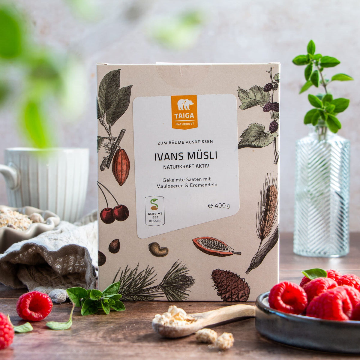 Ivans Müsli Bio - gekeimte Saaten – TAIGA Naturkost