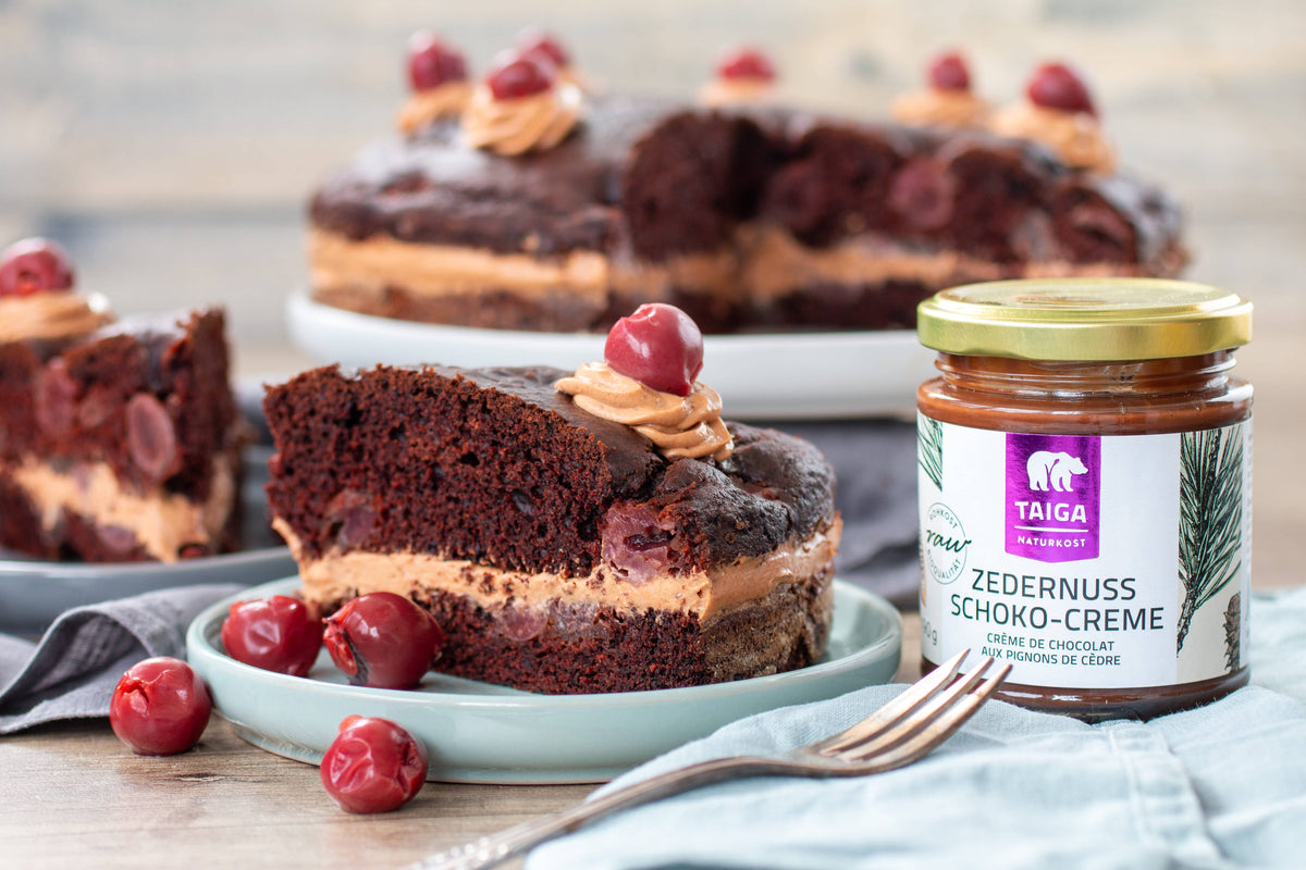Zedernuss-Schoko-Creme Bio – TAIGA Naturkost