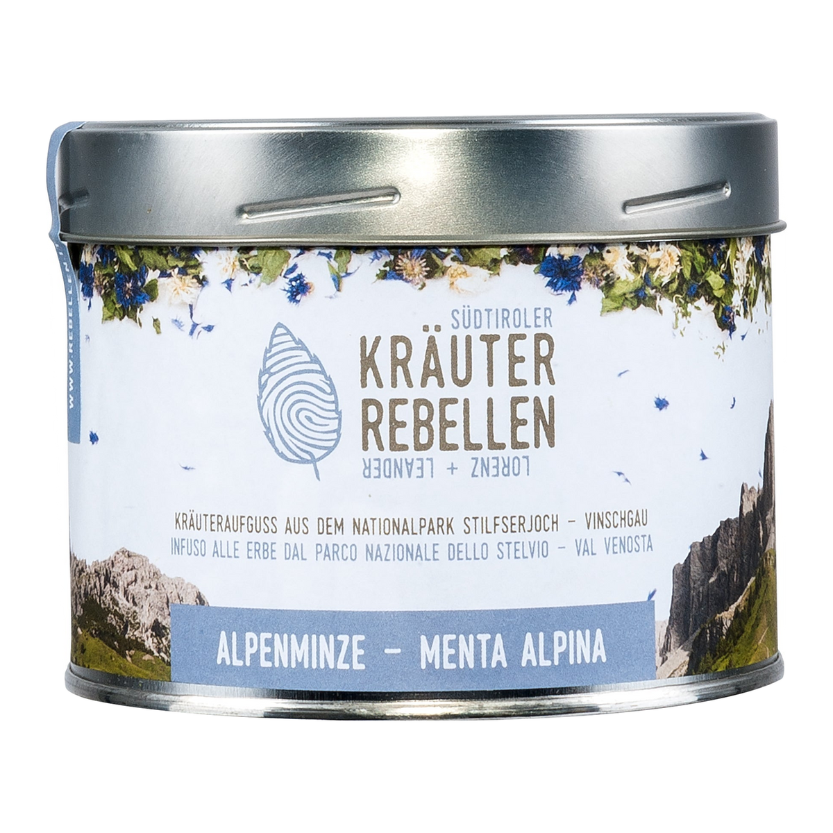 Alpenminze Kräuteraufguss lose von Südtiroler Kräuter Rebellen