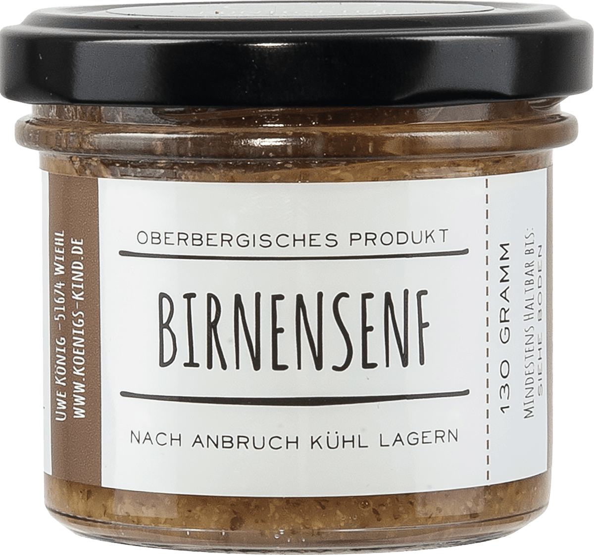 Birnensenf – Königskind Genussmanufaktur