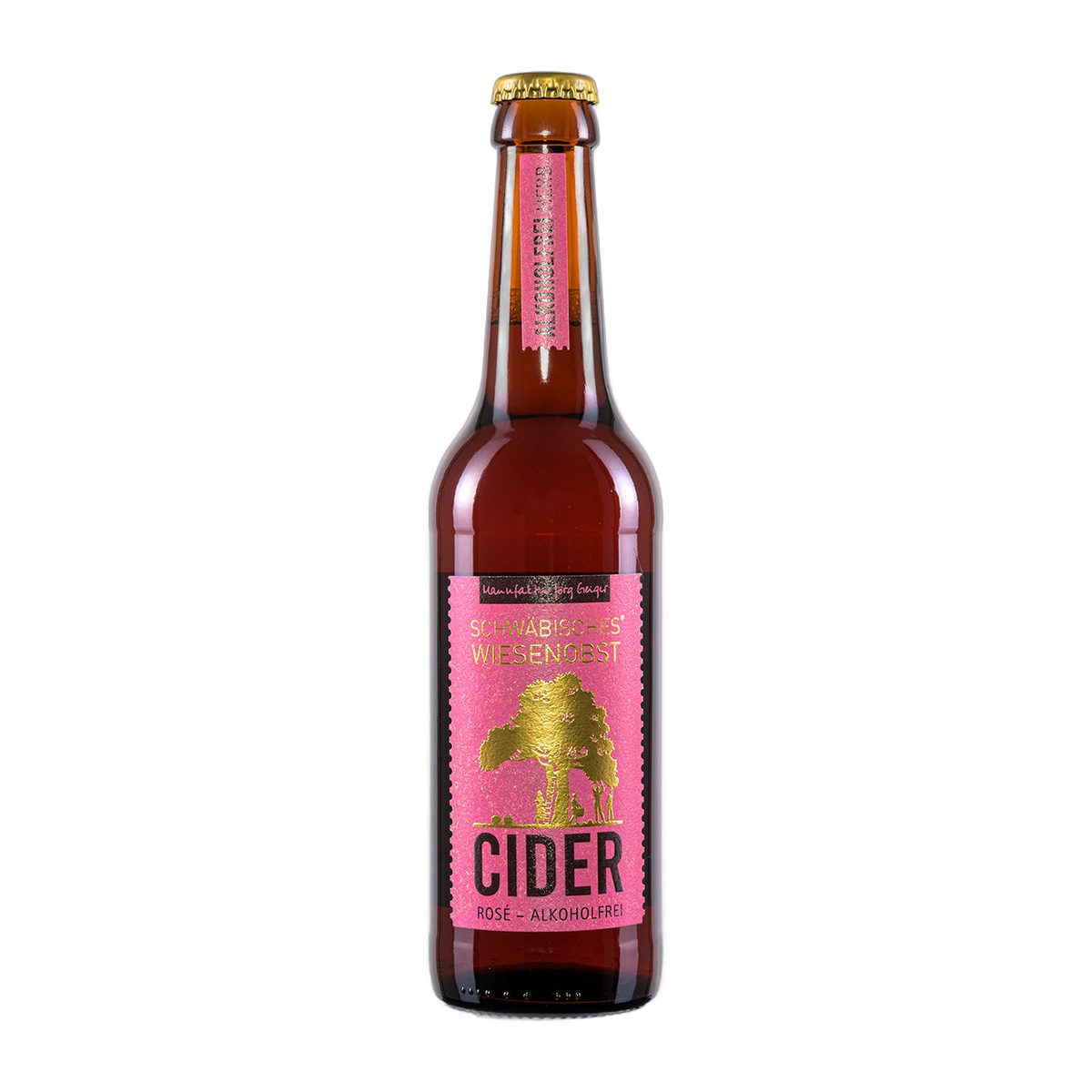 Jörg Geiger  Cider Rosé  alkoholfrei