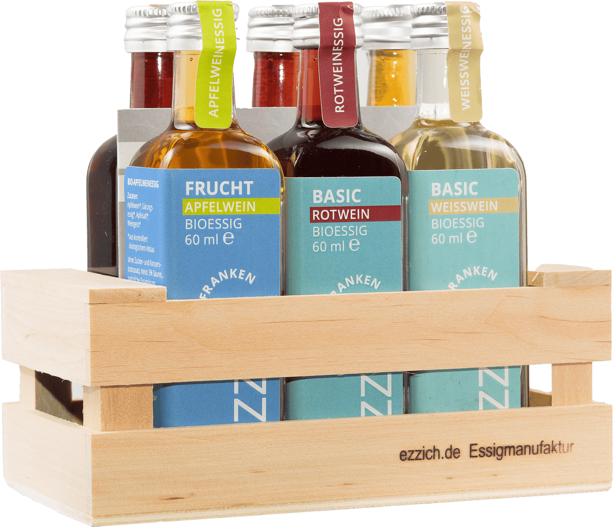 ezzich Bio Essig Tasting-Set "Frucht & Basic" – ezzich Essigmanufaktur