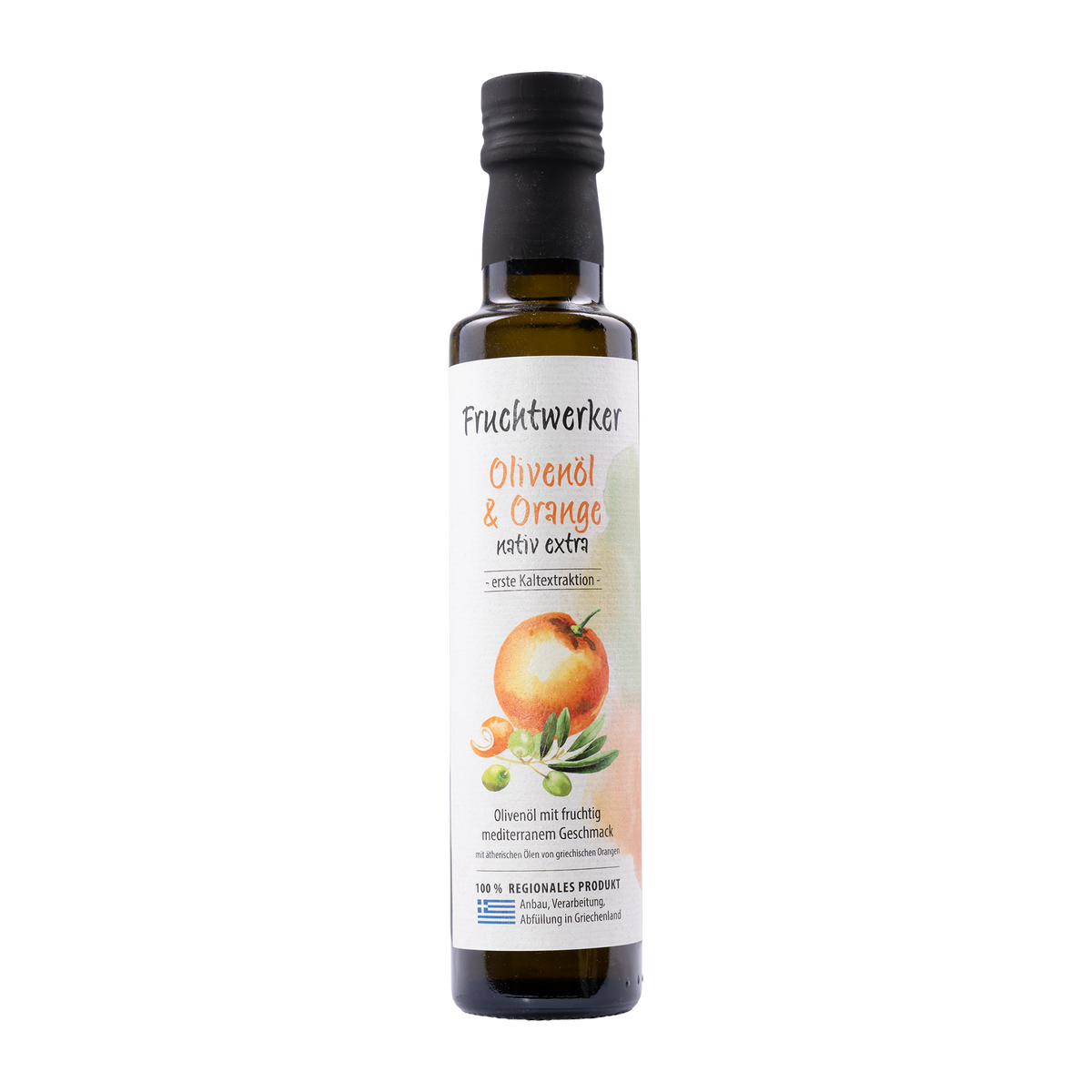 Olivenöl & Orange von Fruchtwerker – 250 ml Flasche
