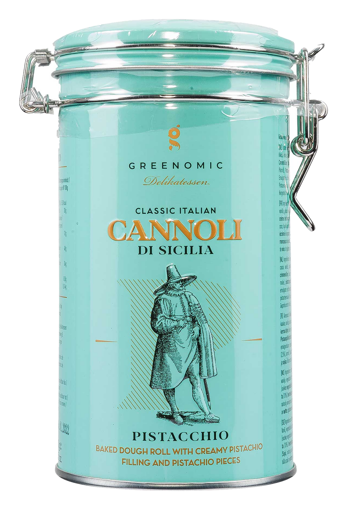 Greenomic Delikatessen Cannoli di Sicilia Pistacchio