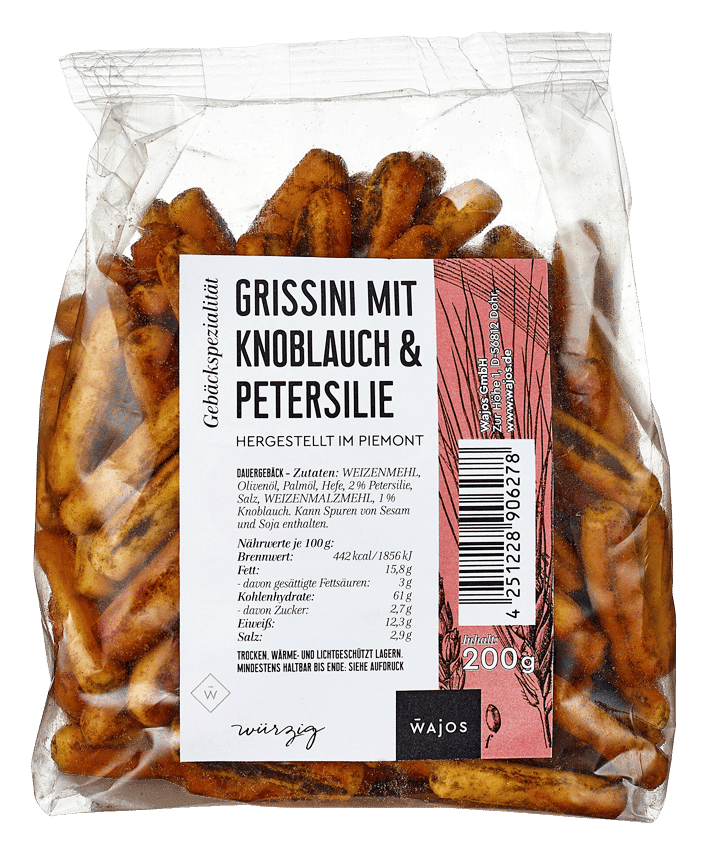 Grissini mit Knoblauch & Petersilie
