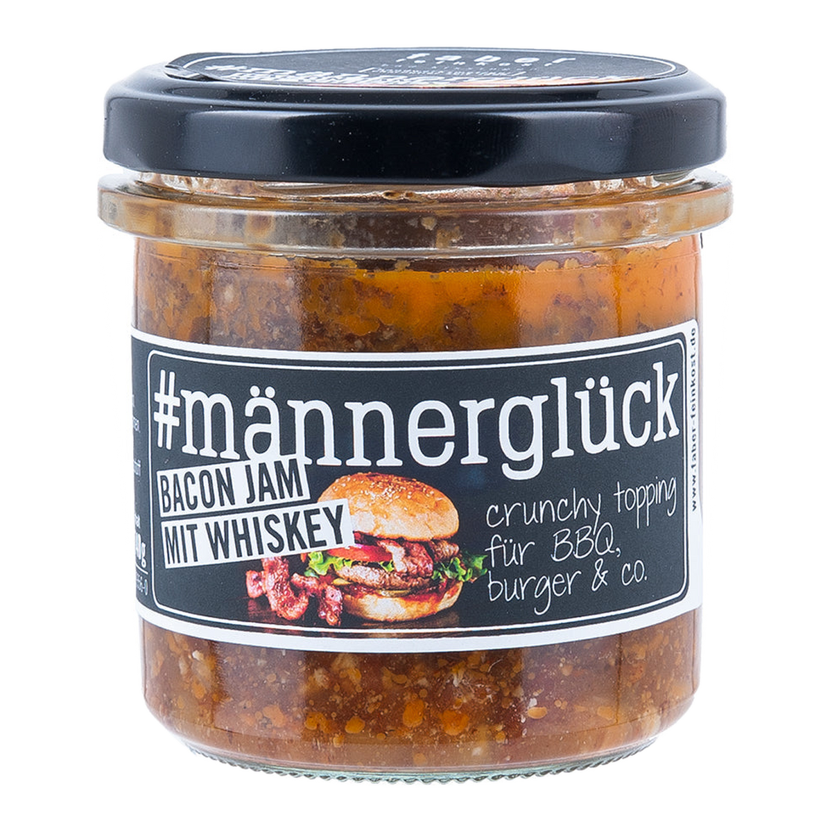 Männerglück Bacon Jam mit Whisky von Feinkost Faber