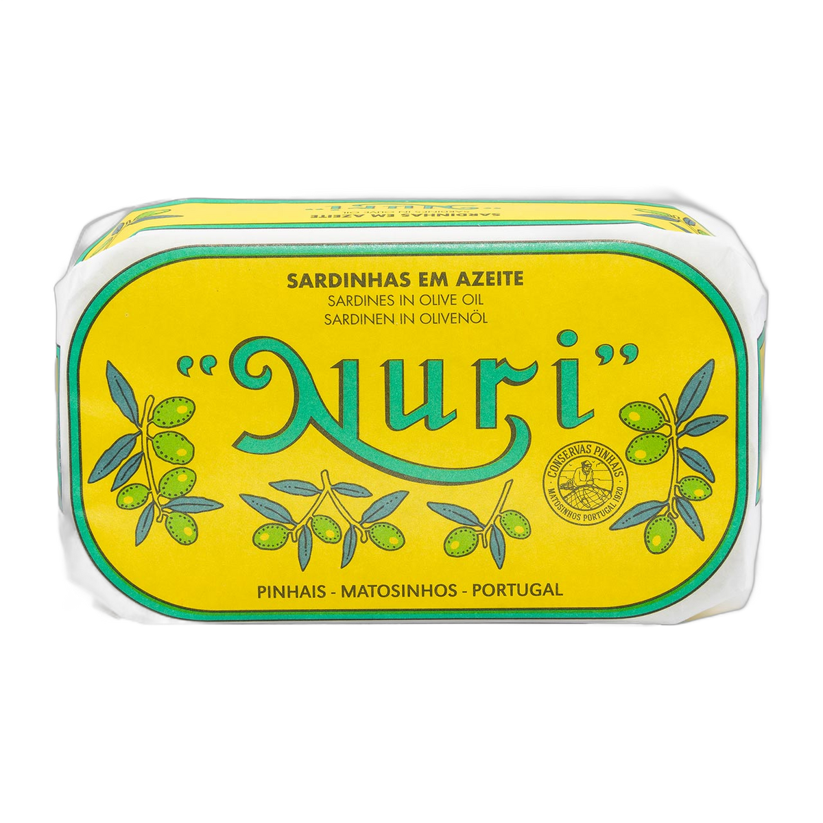 Sardinen in Olivenöl von NURI – 125 g Dose