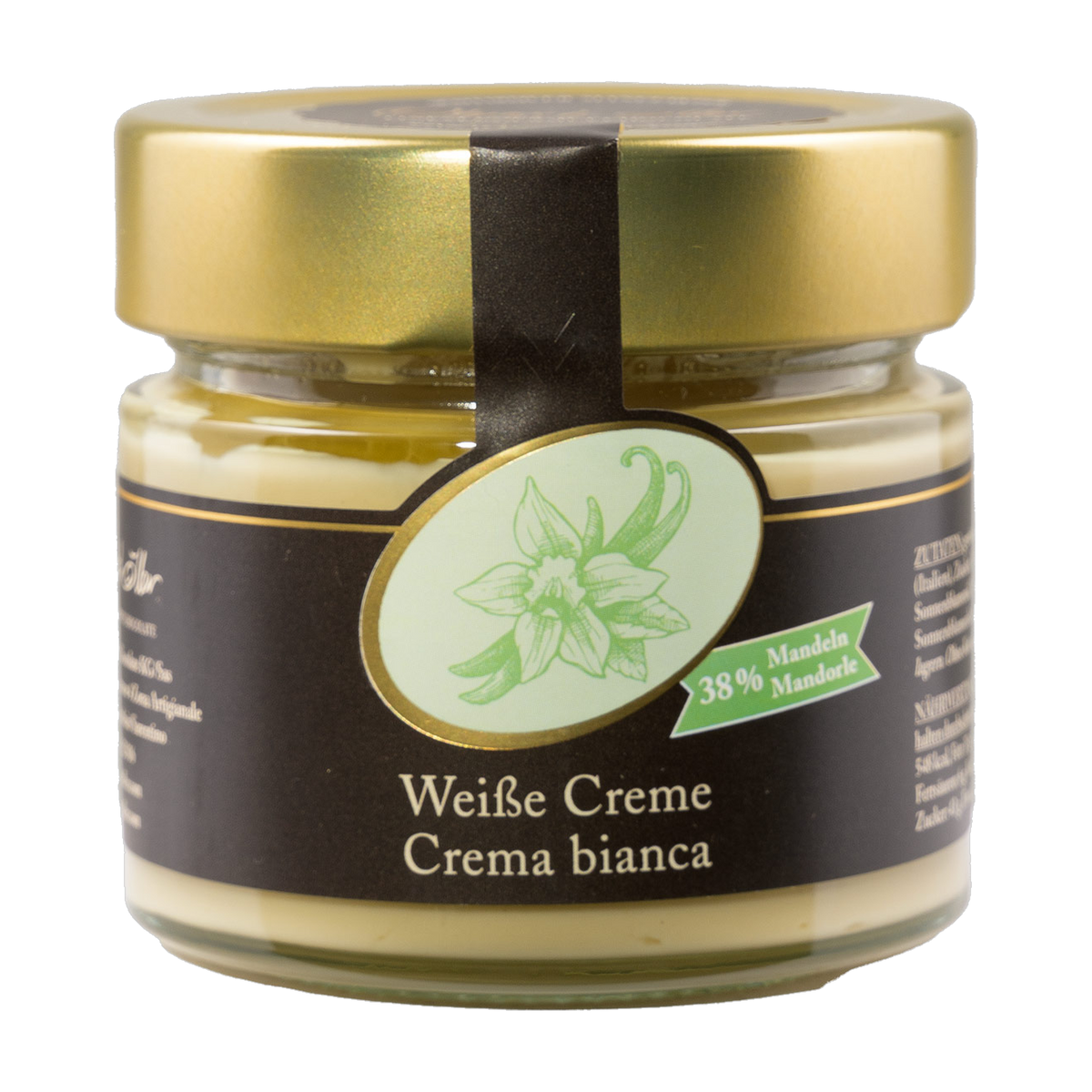 Oberhöller Weiße Creme mit Mandeln und Vanille