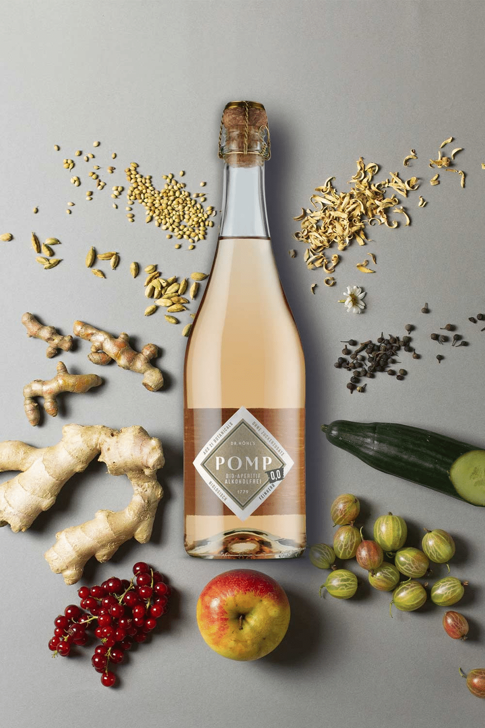 Pomp Bio Aperitif non-alcoholic off-dry 750 ml