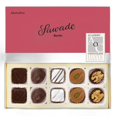 Sawade Pralinenschachtel alkoholfrei 110g