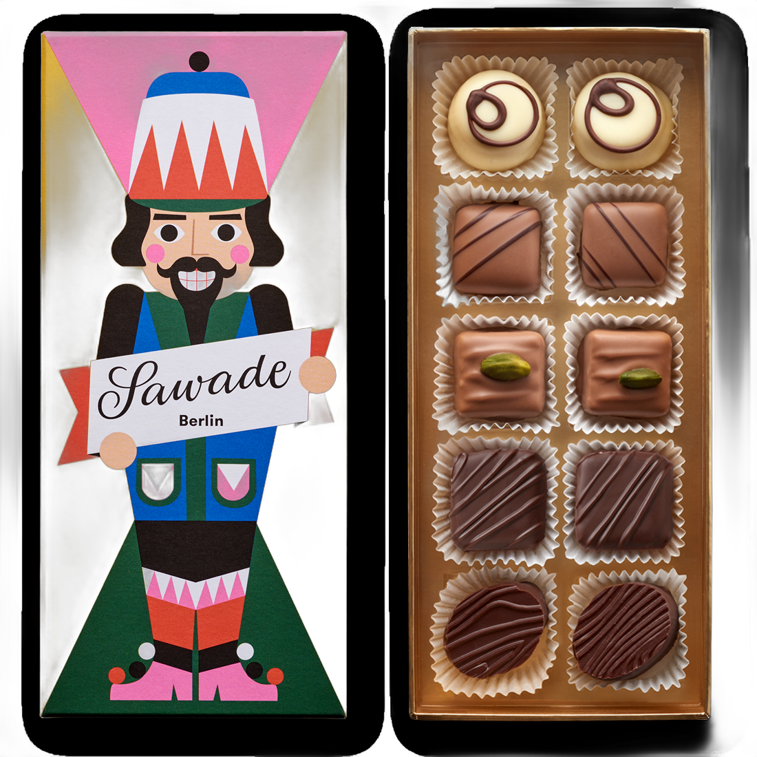 Sawade  Pralinenschachtel Nussknacker  115g