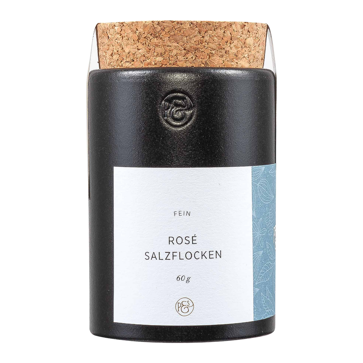 Rosé Salzflocken in der Keramikdose von Pfeffersack & Söhne