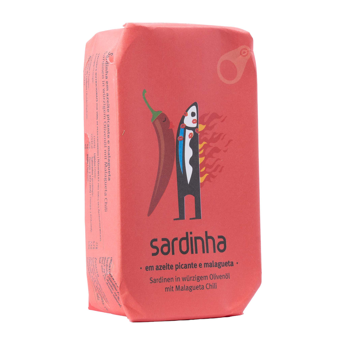 Sardinha Sardinen mit Malagueta Chili