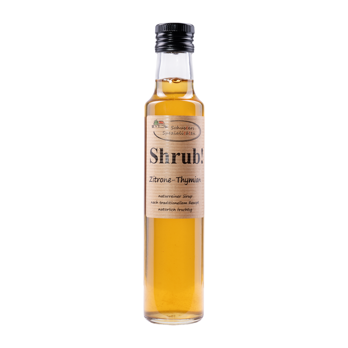 Shrub Zitrone-Thymian Sirup – Schusters Shrub
