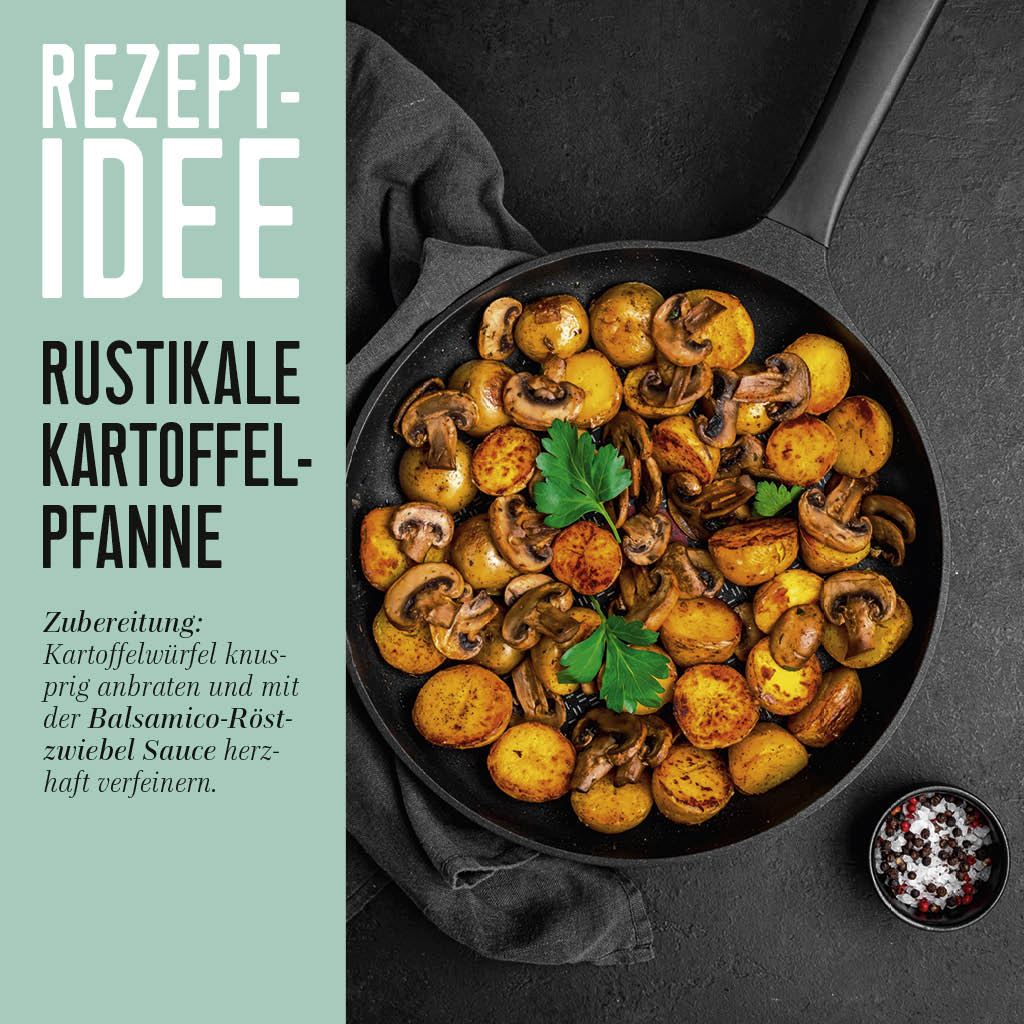 Wajos Balsamico Röstzwiebel Sauce mit Piment d'Espelette