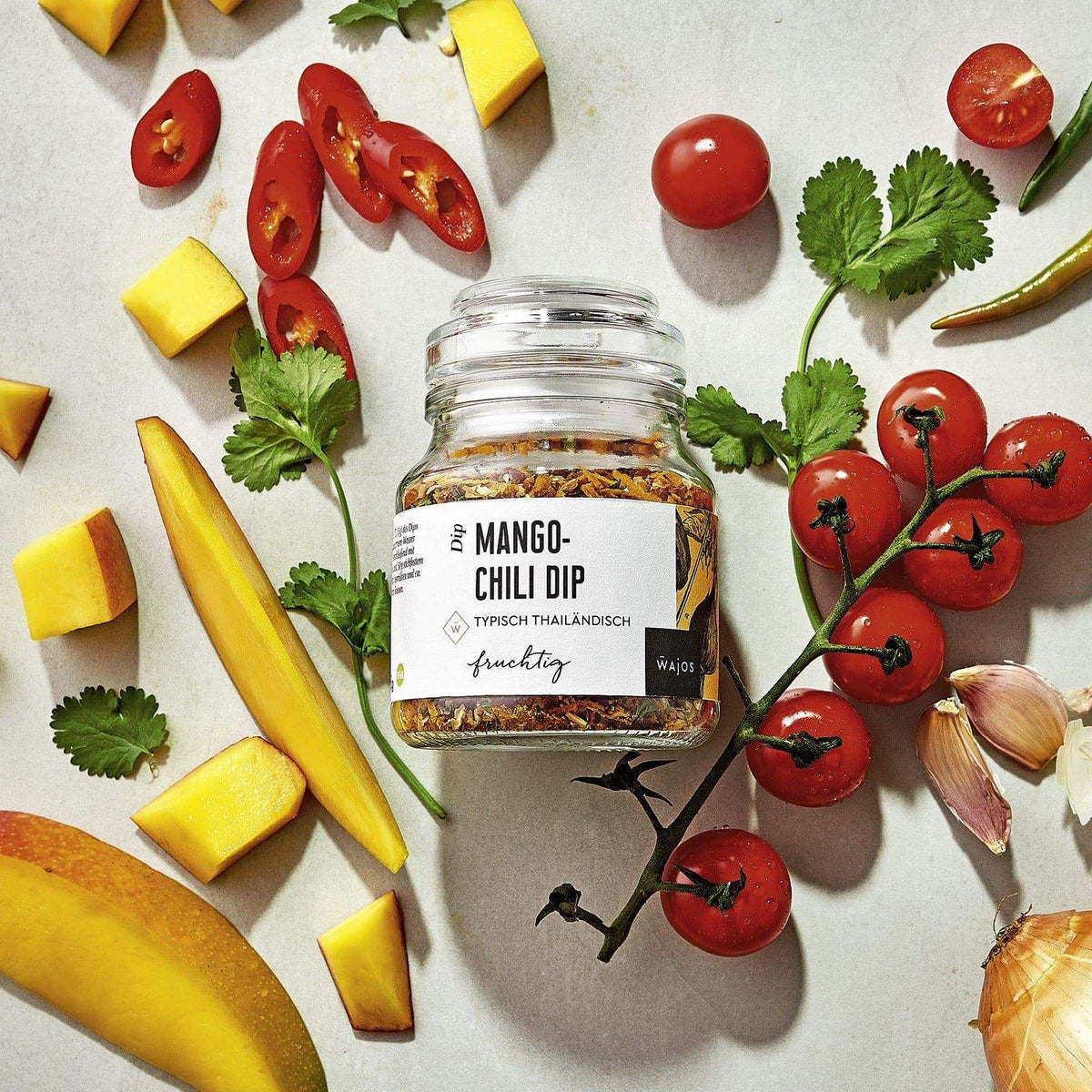 Wajos Mango-Chili Dip Würzmischung